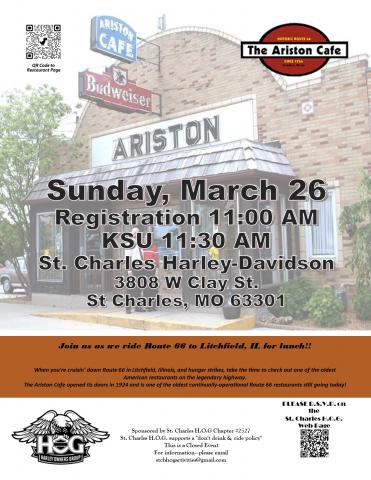 The Ariston Cafe | St. Charles Missouri Chapter #2527 | St. Charles ...